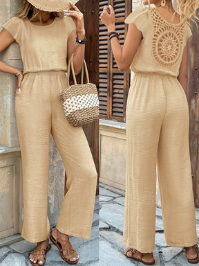 Bohemian Embroidered Back Fly Set