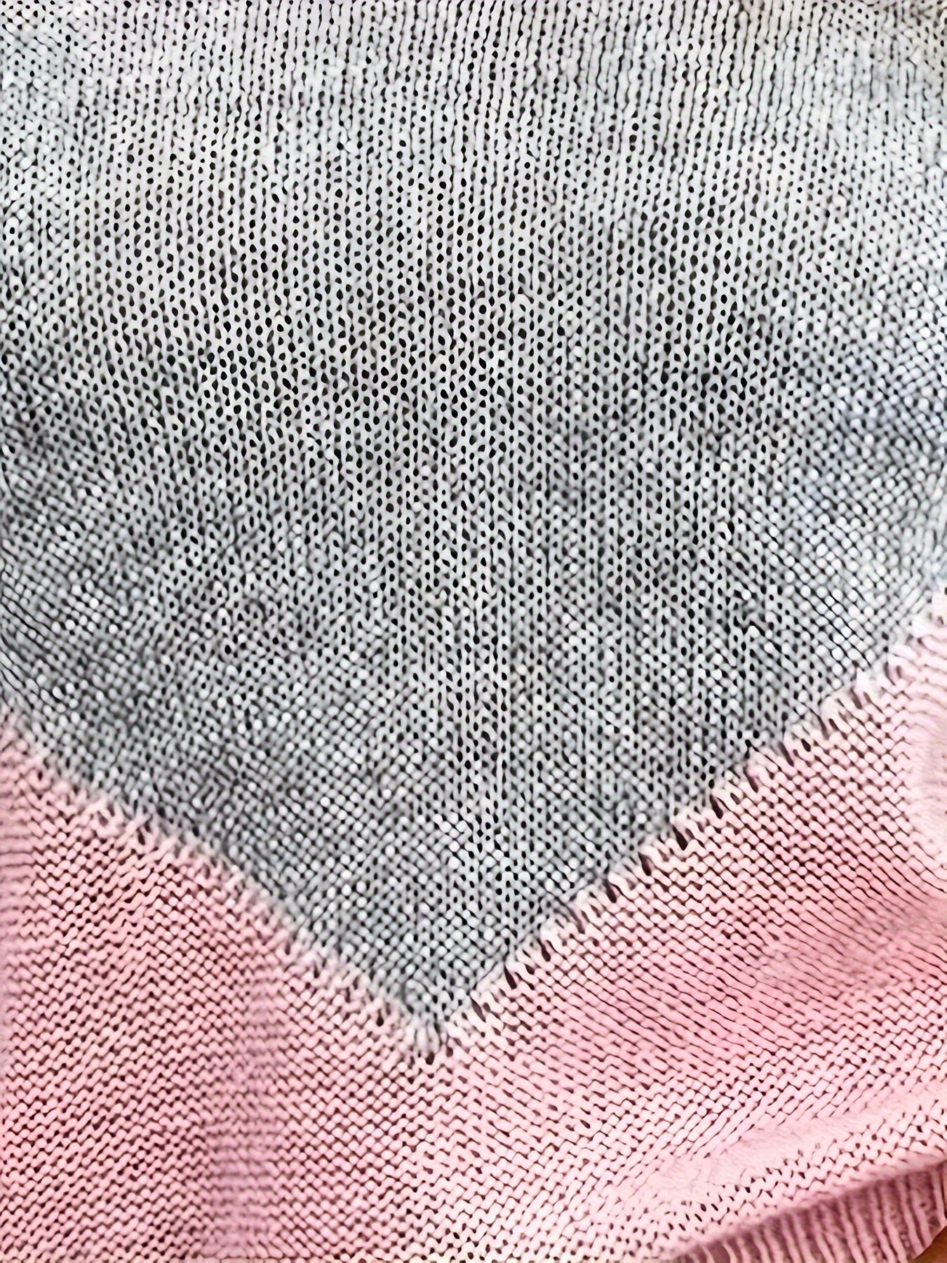 Casual V-Neck Color Block Sweater