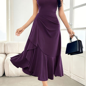 Elegant Sleeveless A-Line Evening Gown