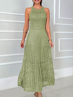 Versatile Olive Green Summer Dress