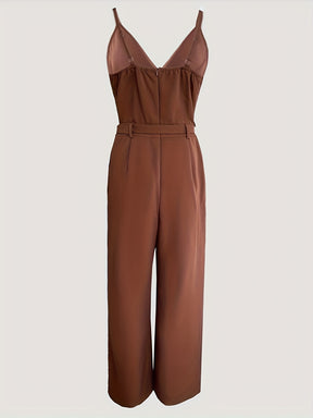 Elegant V-Neck Jumpsuit