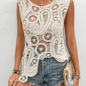Elegant Sleeveless Knit Vest