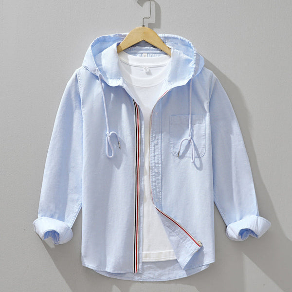 Adrien Linen Hoodie