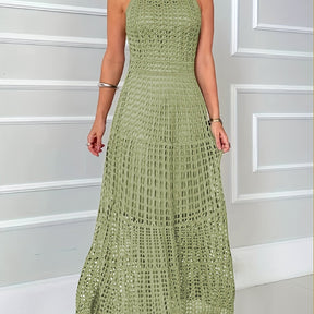 Versatile Olive Green Summer Dress