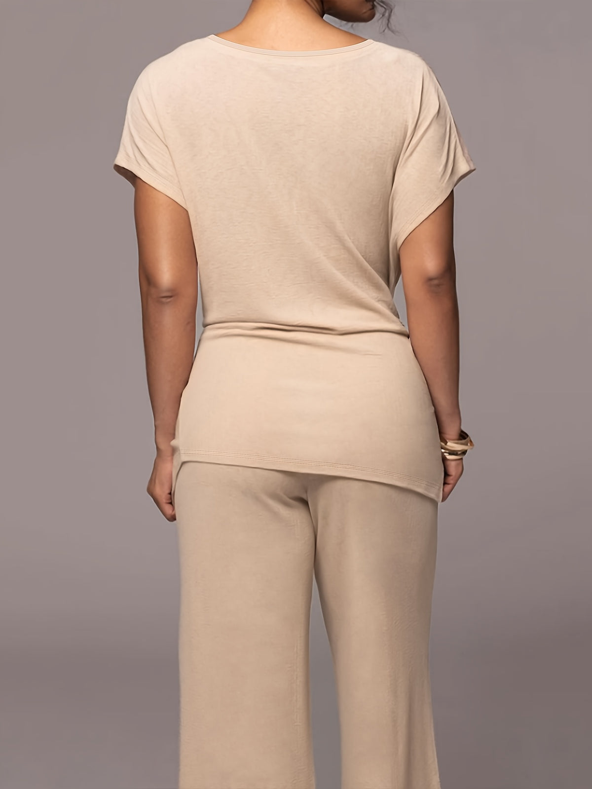 Elegant High Elastic Two-Piece Set