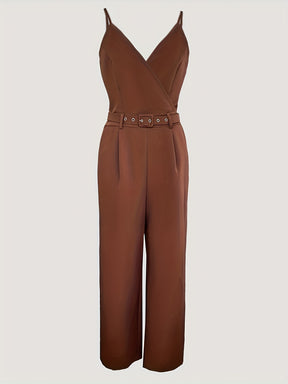 Elegant V-Neck Jumpsuit